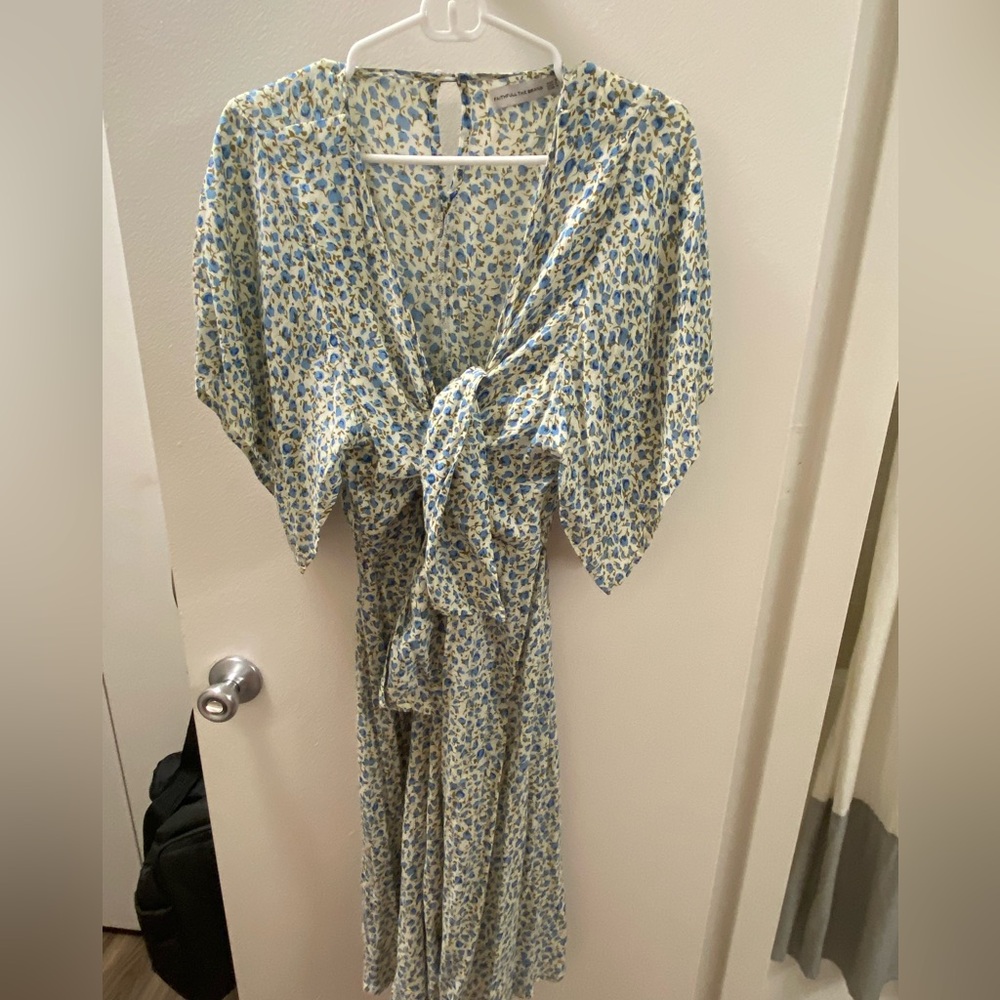 FAITHFULL THE BRAND MASSIMO MIDI DRESS